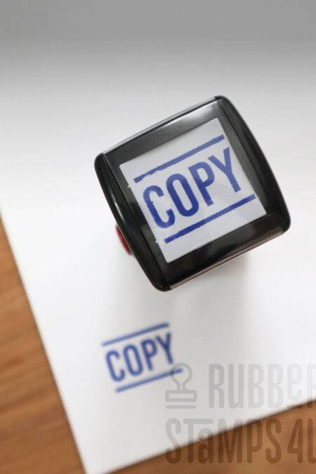 Copy self inking stamp