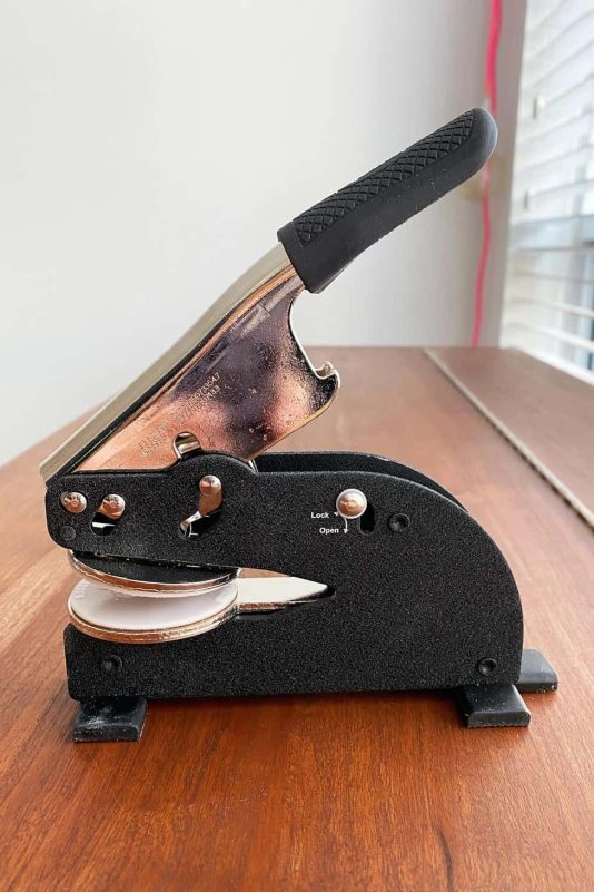 Large Desktop Paper Embosser Device