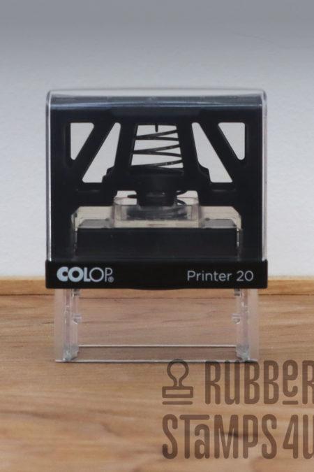 self inking stamp printer 20