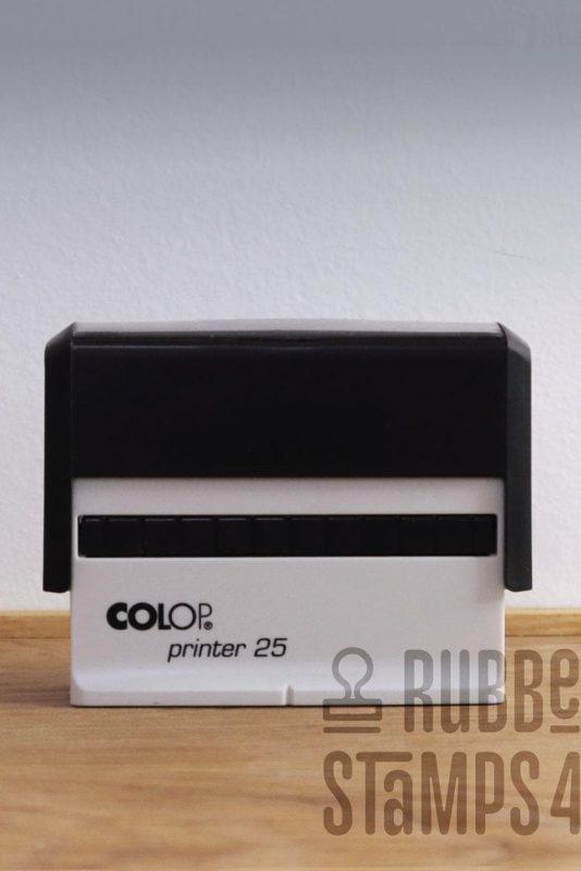 Colop Printer 25 Self inking Rubber Stamp