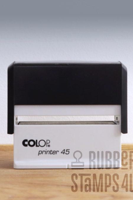 self inking stamp printer 45