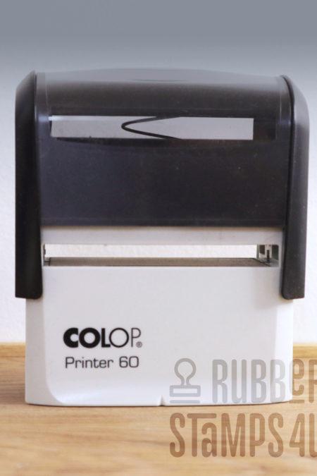 self inking stamp printer 60