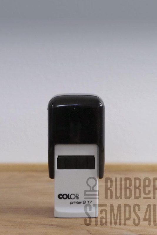 Shiny Printer Q 17 Self Inking Rubber Stamp