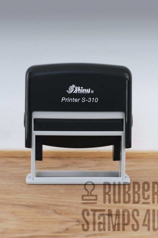 Shiny Printer S-310 Self Inking Rubber Stamp