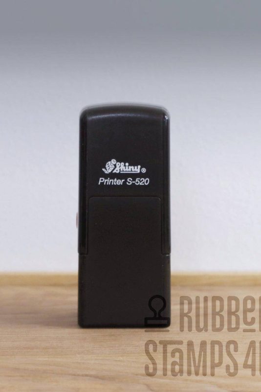 Shiny Printer S-520 Self Inking Rubber Stamp