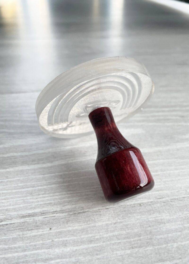 Acrylic Soap and Pottery Stamp with handle