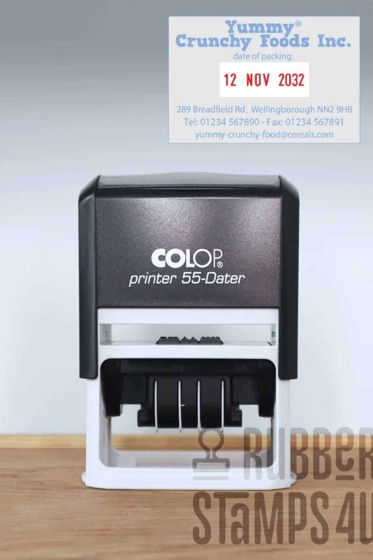 Colop Printer 55 Dater Self Inking Stamp
