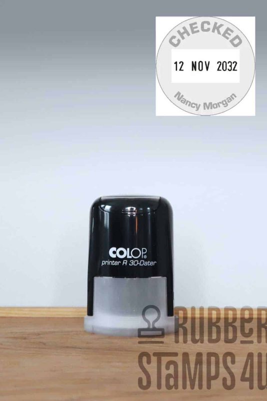 Colop Printer R 30 Dater Self Inking Stamp
