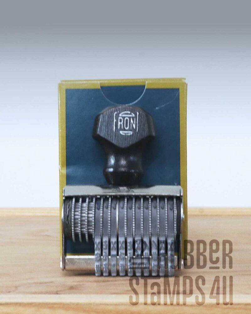 Pullman Band Stamp Alpha Numeric 10 Bands Rubber Stamps 4U