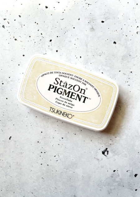 StayzOn Pigment Ink Pad in Snowflake White