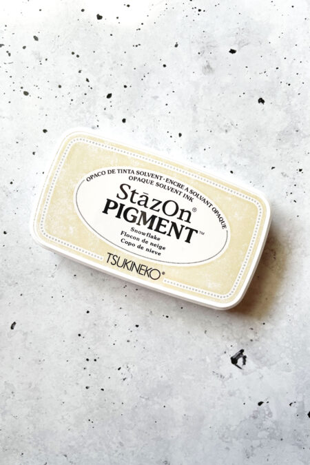 StayzOn Pigment Ink Pad in Snowflake White