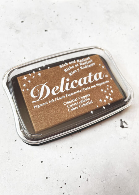 Delicata Pigment Ink Pad - Celestial Copper - Image 4