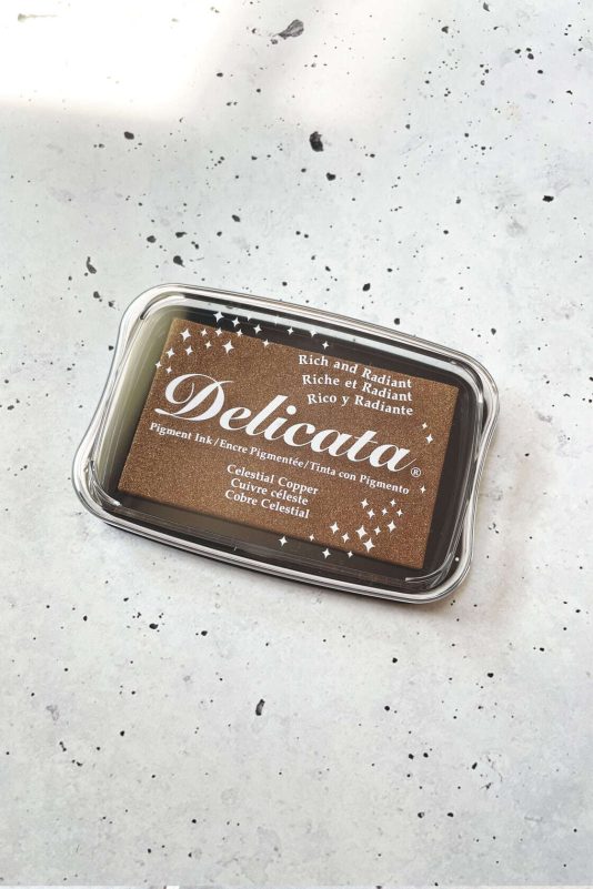 Delicata Pigment Ink Pad - Celestial Copper