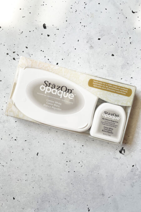 StazOn Ink Pad Kit in Opaque Cotton White