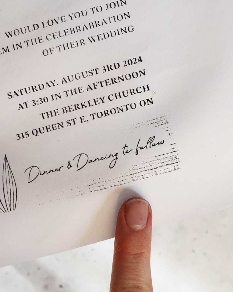 How to ink a rubber stamp properly