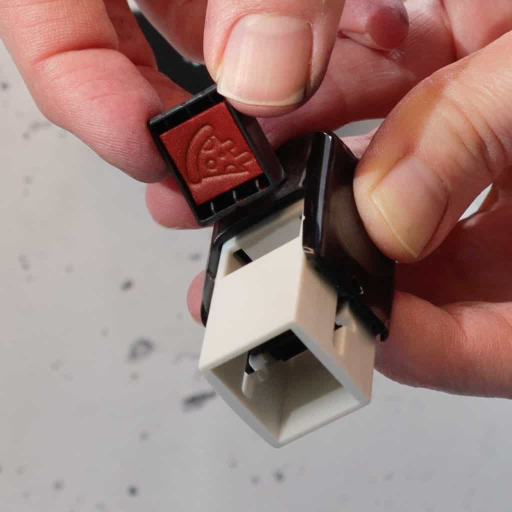 self inking refill pad