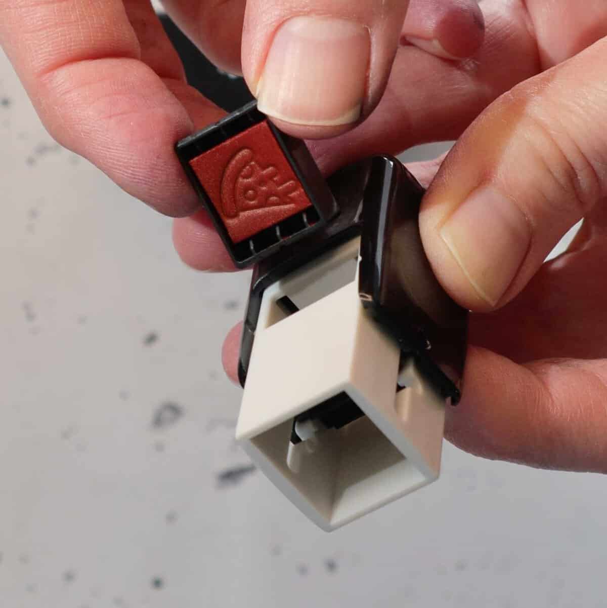 self inking refill pad